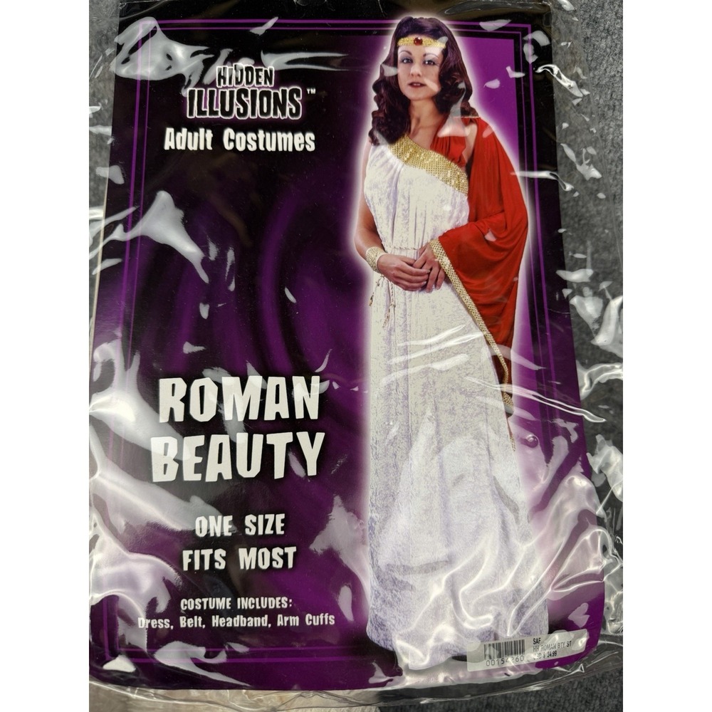 Hidden Illusions Roman Beauty Costume One Size Fits Most Greek Egyptian Goddess